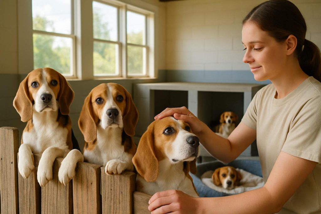 beagle welzijn en adoptie