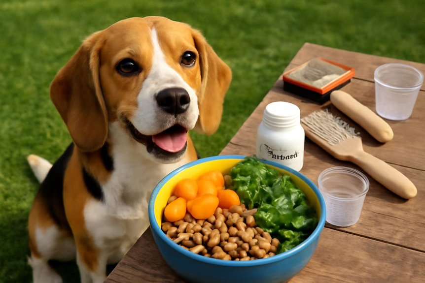 evenwichtig dieet voor beagles