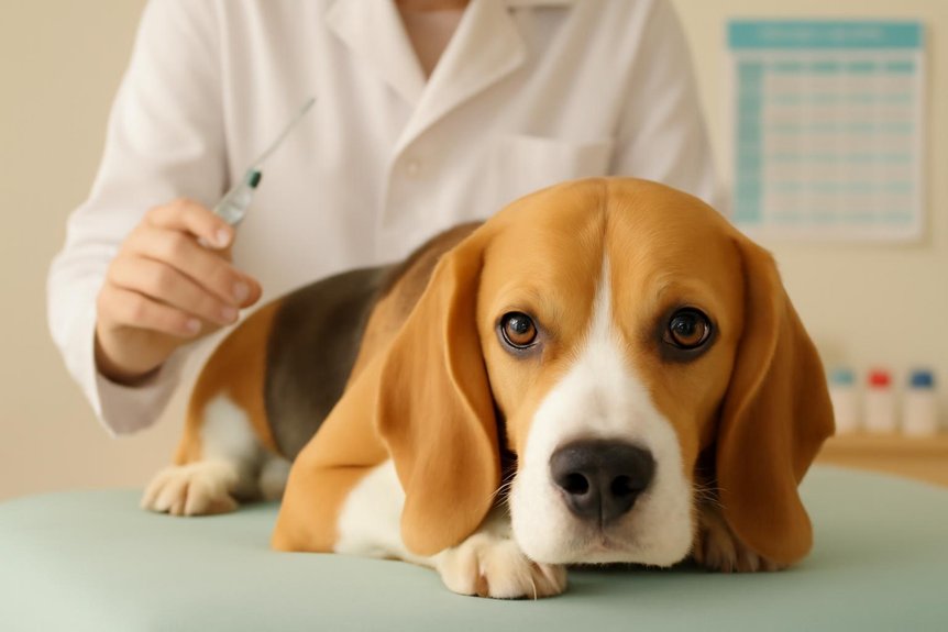 kosten overwegingen voor de vaccinatie van een beagle