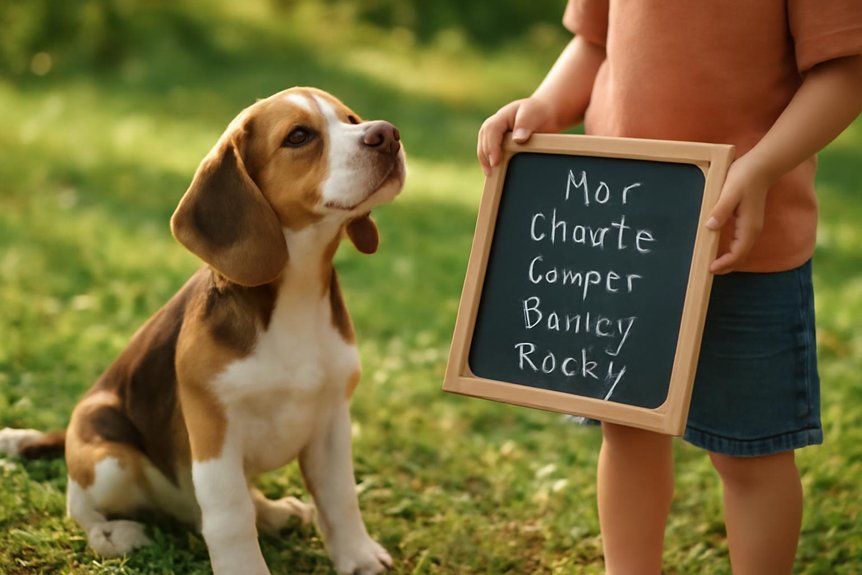 Het kiezen van de ideale naam voor een Beagle