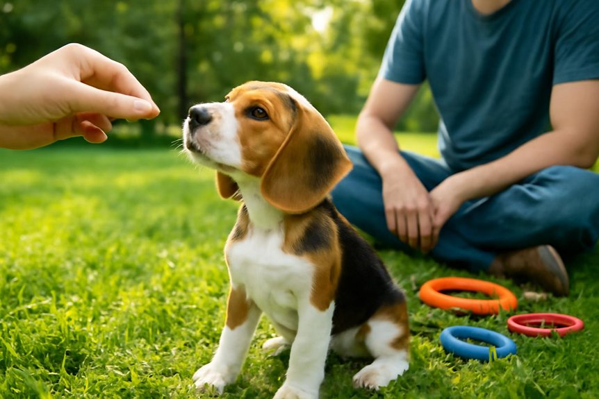 Vroege training en socialisatie van de beagle