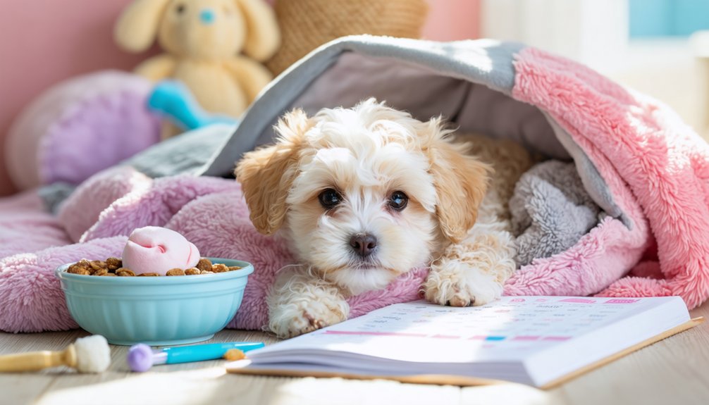 maandelijkse kosten voor de verzorging van een Maltipoo