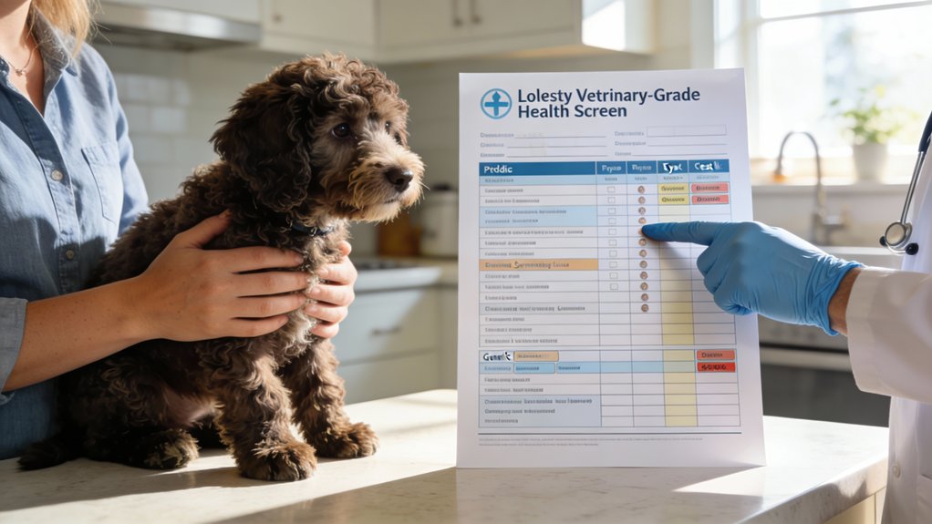 gedocumenteerde lagotto gezondheidscertificeringen vereist