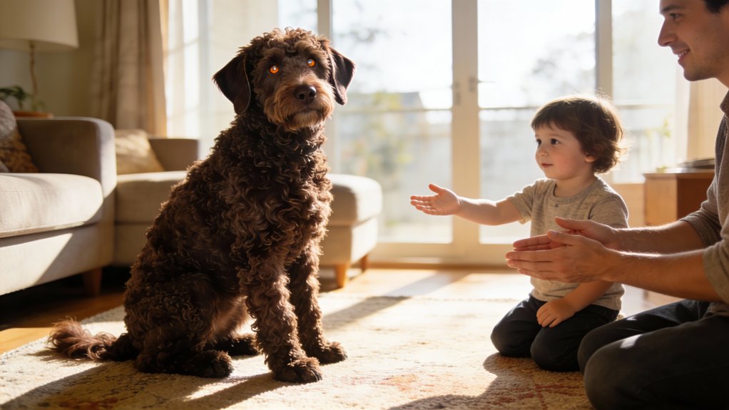vroege socialisatie met kinderen voordelen voor Lagotto-puppy's