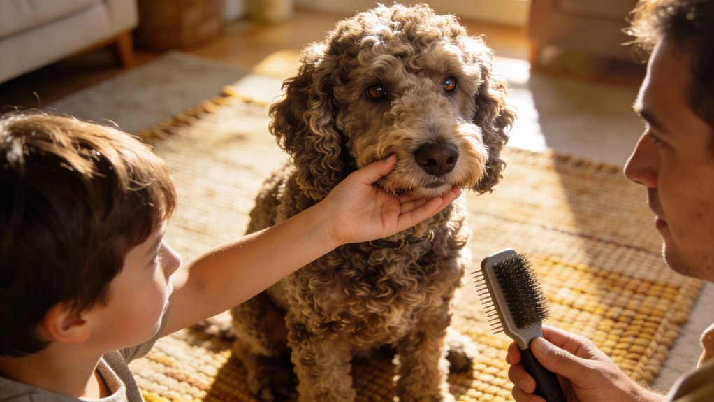 lagotto verzorging met kinderen veiligheid