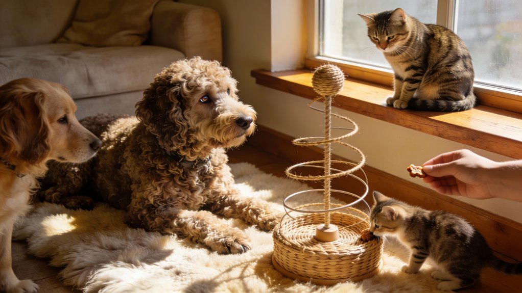 langdurige verrijkingsroutines voor Lagotto Romagnolo