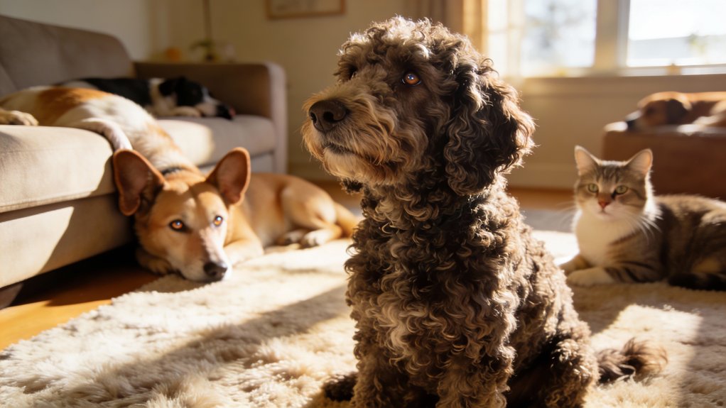 neutrale gecontroleerde routines voor kennismaking van meerdere honden